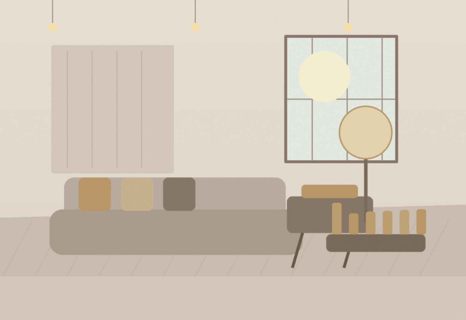 Warm premium interior by Atelier Aura