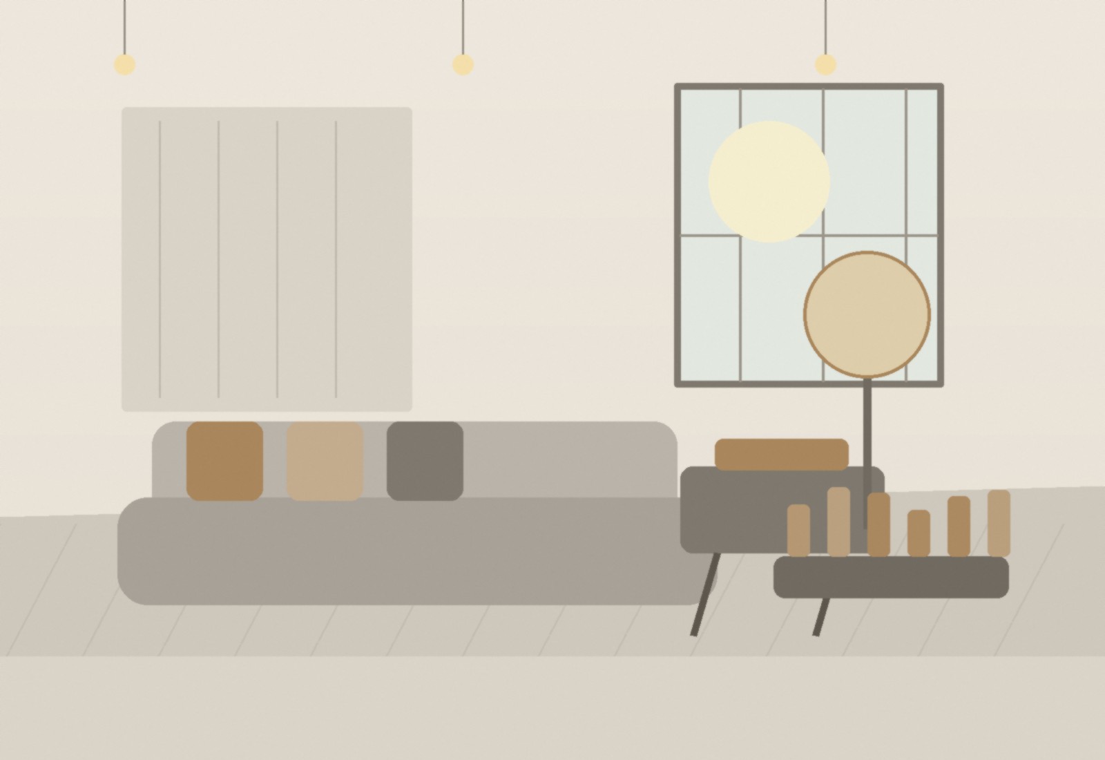 Living room interiors