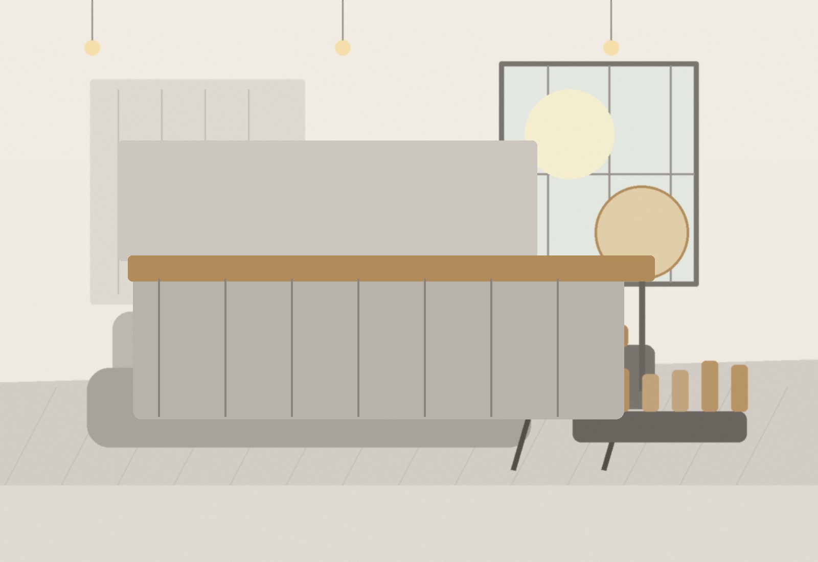 Modular kitchen design